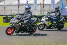 AEROX TRACK DAY, Nikmati Sensasi Berkendara Super Sport AEROX ALPHA di Sirkuit Sentul