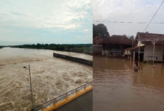 Debit Air Sungai Komering Naik hingga 2,5 Meter, Warga Pesisir di OKU Timur Kebanjiran