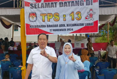 Serahkan Suara di TPS 13, H Cik Ujang dan Istri Optimis Menang di Pilkada Sumsel dan Kabupaten Lahat 2024