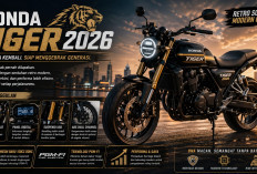 Bangkit dari Mati Suri! Honda Tiger 2026 Siap Jadi Raja Baru Motor Retro