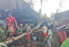 Diterjang Angin Puting Beliung, 25 Rumah Rusak