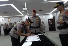 Kapolrestabes Palembang Pimpin Sertijab Kasat Lantas, AKBP Hendyanto Resmi Nahkodai Satlantas