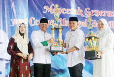 Kecamatan Saling Bawa Pulang Piala Bergilir MTQ Empat Lawang