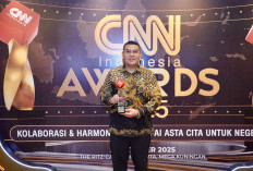 Kementerian ATR/BPN Raih Penghargaan Rural Development & Regional Equity di CNN Indonesia Award 2025