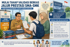 Mulai Tahap Validasi Berkas, Jalur Prestasi SMA-SMK 
