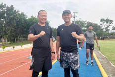 Dua Bestie Mantan Kasat Lantas Turun di 5K Master, Antusias Sambut Event Musi Run Seri V 2024  