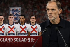 Inggris Buat Kejutan Besar, Bintang-Bintang Top Gagal ke Piala Dunia 2026
