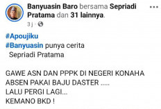 Pegawai Kelurahan di Banyuasin Diduga Absen Pakai Daster, Camat Talang Kelapa, Sudah Kami Tindaklanjuti