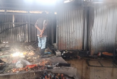 Bocor Selang Tabung Gas RM Fajar Terbakar, Sayuran untuk Memasak Berhamburan