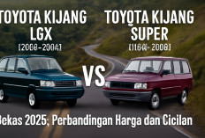 Harga dan Cicilan Toyota Kijang LGX vs Toyota Kijang Super Bekas di Tahun 2025