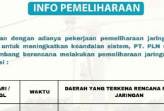 PENGUMUMAN Pemadaman Listrik di Palembang 6 dan 7 November, Ini Waktu dan Kecamatan yang Terdampak