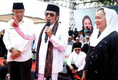 Raja Dangdut Rhoma Irama Serukan Dukung Hj Lucianty-Syaparuddin di Pilkada Muba