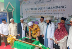 Soft Launching Pusat Oleh-oleh di Kampung Wakaf Marogan, Perkuat Wisata Religi dan Ekonomi Umat di Palembang