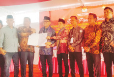  KPU Tetapkan Joncik-Arifai Bupati-Wakil Bupati Empat Lawang Terpilih