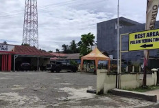 Sambut Pemudik, Polsek Tebing Tinggi Sulap Markas Menjadi Rest Area Nyaman