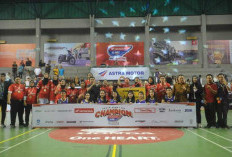 SEMPURNA, BSI Hat-Trick Champions! Sejarah Baru di Honda DBL with Kopi Good Day South Sumatera