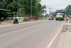 Truk ODOL Bikin Jalan Palembang-Betung Bergelombang