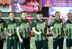  1.087 Pebulutangkis Ramaikan Kejuaraan Badminton Kapolda Cup 2026