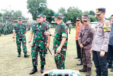 Brigjen TNI Erdy Jammy Lumintang Cek Kesiapan Pengamanan Pemilu