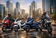 Sekali Gas untuk Semua Medan! 4 Motor Maxi Honda Paling Siap Hadapi Macet dan Touring