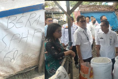 Sidak Pasar Rakyat Kayuagung, Satgas Pangan Nasional Dapati Beras SPHP Dijual Diatas HET