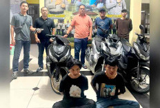 Berbekal ‘Pistol Korek’ Dua Begal Rampas Motor Pelajar, Kini Diringkus Tim Singo Timur Polsek Prabumulih