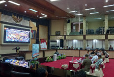 Gubernur Sumsel dan Kapolda Pantau Aksi Demo Mahasiswa Melalui CCTV di Graha Bina Praja