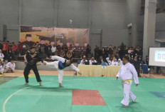 Kejuaraan Pencak Silat IPSI Cup II Sumsel 2025 Resmi Dibuka, Atlet Muda Bersaing Ketat Jadi Pemenang