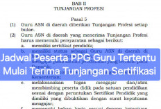 290.783 Guru Dinyatakan Lulus PPG Tahap 1dan 2, Kapan Mulai Terima Tunjangan Sertifikasi? Ini Jawabannya