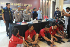 Gulung Komplotan Begal Bersenpi di Palembang Ancam Tembak Korbannya, 2 Eksekutor dan 3 Penadah