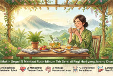 Pagi Makin Segar! 5 Manfaat Rutin Minum Teh Serai di Pagi Hari yang Jarang Disadari
