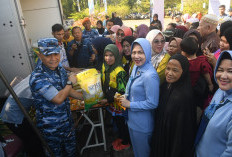 Hari Bakti TNI AU ke-78, TNI AU Gelar Bazar Murah, Donor Darah, dan Siapkan 1.000 Paket Sembako untuk Warga