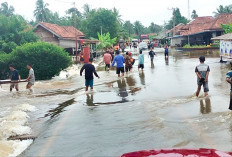 Waspada, Banjir Belum Berlalu, Air Sungai Kelingi-Musi di Mura Naik Lagi