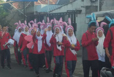 Wow, 1200 Siswa dan Guru Meriahkan HUT SMA Negeri 6 Palembang dan HUT RI dengan Jalan Santai, Ini Keseruannya!