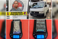 Pengedar Ekstasi Diciduk di Lubuk Linggau, Polisi Sita 54 Butir Pil