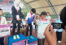 Nanda Della dari Empat Lawang Sabet Podium 2 Silampari Fun Run