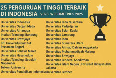Daftar Lengkap 25 Kampus Terbaik Indonesia Versi Webometrics, UI Masih Tak Tergoyahkan