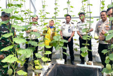 Tinjau Budidaya Melon, Anggur dan Ikan Lele, Kunjungan Dinas Pertanian Muba ke Lapas Sekayu
