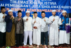 Semangat Bersatu di Posko Tim Emas Khatulistiwa, Herman Deru Didoakan Satu Juta Sholawat