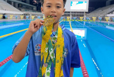 Dzaki Gibran Buktikan Kualitas Atlet Muda Sumsel, Raih 6 Medali di Kejurnas Renang Nasional