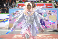 SMAN 10 Palembang Tampilkan Konsep Fallen Angel di Azarine Dance Competition 2025