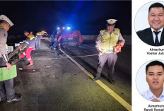 Laka Maut Tol Indralaya, Kalapas Pagaralam Tewas