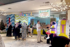 Libur Nataru, Mal di Palembang Diserbu Pengunjung