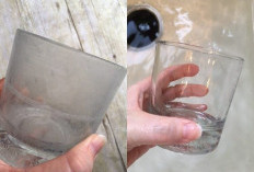 Trik Mudah Hilangkan Noda Membandel di Gelas Kaca, Cukup Pakai Air Panas dan Lemon