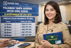 Bank BRI Buka Pinjaman Tanpa Agunan Non KUR untuk Guru Serdik Awal 2026 Plafon Rp75 Juta, Cek Tabel Cicilannya