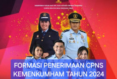 Resmi, Berikut Formasi CPNS Kemenkumham Tahun 2024 Bagi Lulusan SMA/SMK, D3, S1, dan S2