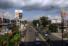 Hujan Merata di Palembang Hari Ini, Suhu Rendah dan Kelembaban Udara Tinggi, Waspada Cuaca Ekstrem