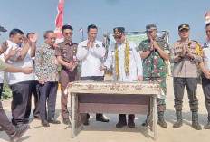 Jembatan Air Lematang Diresmikan, Sebelumnya Jembatan Gantung