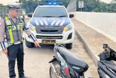  Fly Over Bantaian Lokasi Balap Liar, Sering Dilakukan Malam Hari,  Polres Muara Enim Langsung Razia