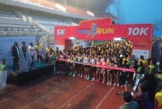 MELEDAK! 2.045 Pelari dari Berbagai Daerah Ramaikan Race Day SUMEKS MUSI RUN VI